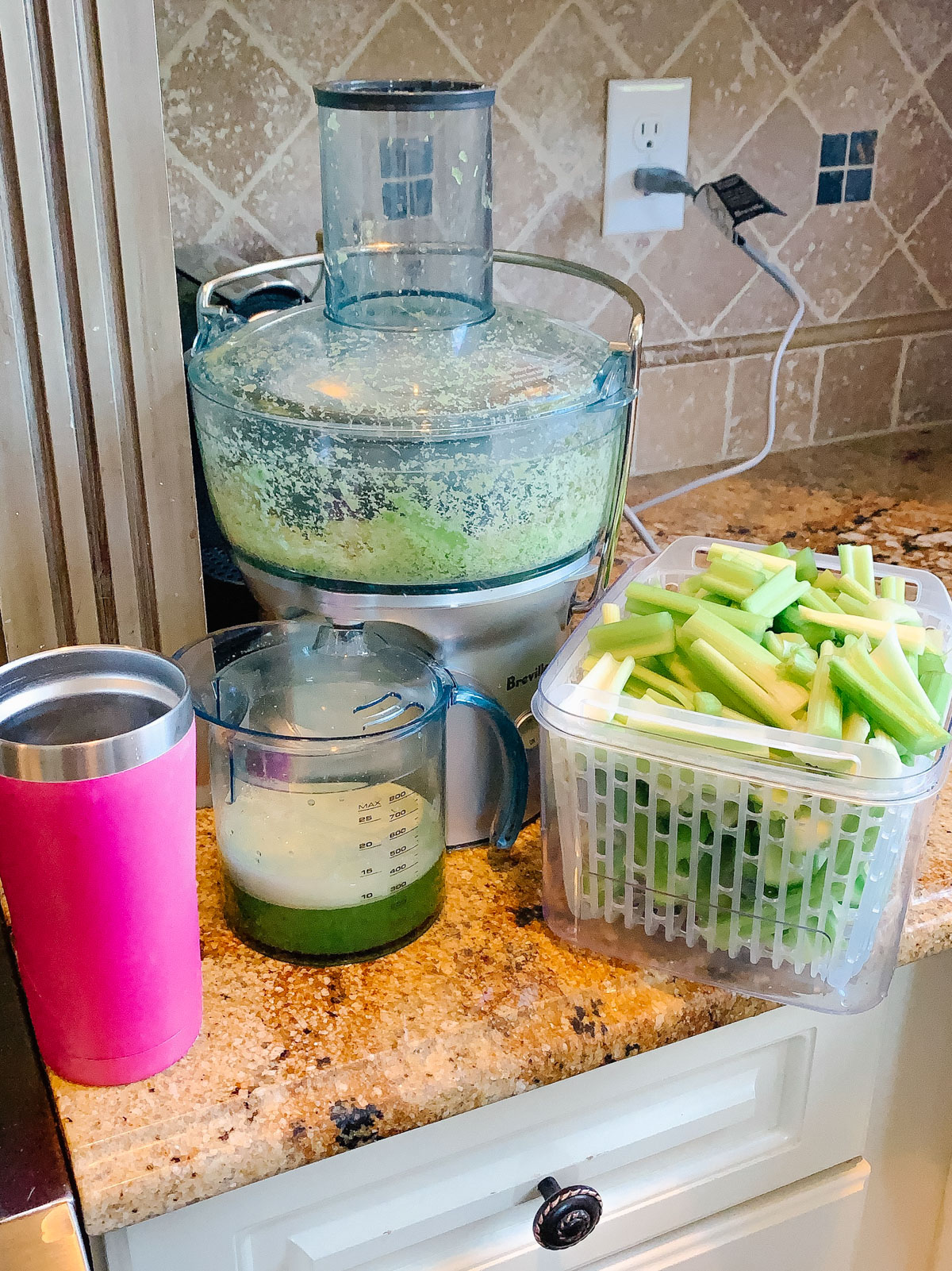 celery juice benefits eczema cure pink yeti cup juicing wellness and fashion blog the audrey reel